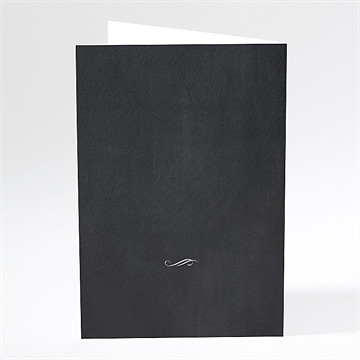 Menu mariage jeu d'ardoise - Dos du menu