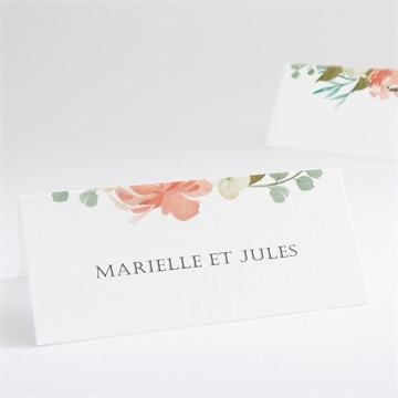 Marque-place mariage belle union