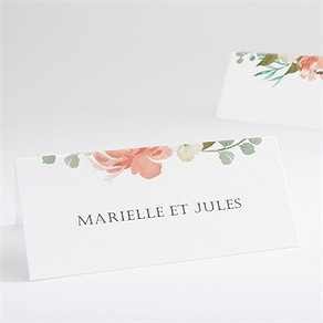 Marque-place mariage belle union