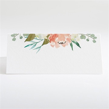 Marque-place mariage belle union - Dos du marque-place