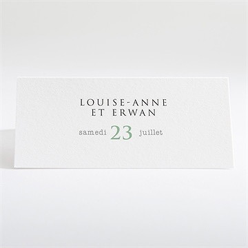 Marque-place mariage poésie et photo