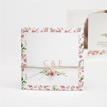 Faire-part mariage fraicheur