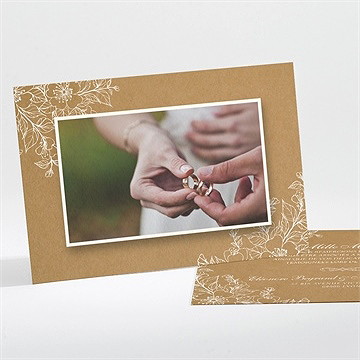 Remerciement mariage belle découverte