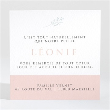 Remerciement naissance 3 photos de princesse dorure