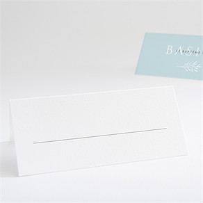 Marque-place baptême filigrane pastel