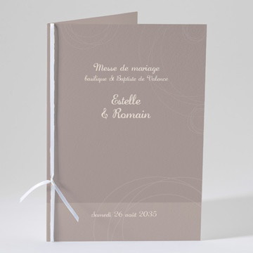 Livret de messe mariage le duo