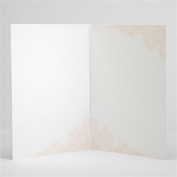 Livret de messe mariage boisé - Intérieur du livret