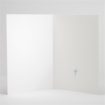 Livret de messe baptême filigrane pastel - Intérieur du livret