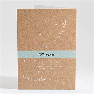 Livret de messe mariage petite cocotte - Dos du livret