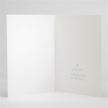 Livret de messe mariage petite cocotte - Intérieur du livret