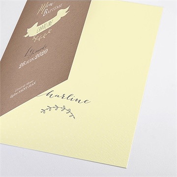 Livret de messe baptême bapteme en famille - Détail du livret