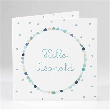 Faire-part naissance leopold