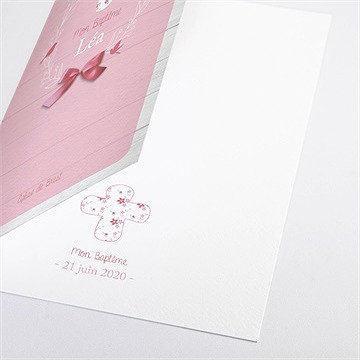 Livret de messe baptême jolie composition - Détail du livret