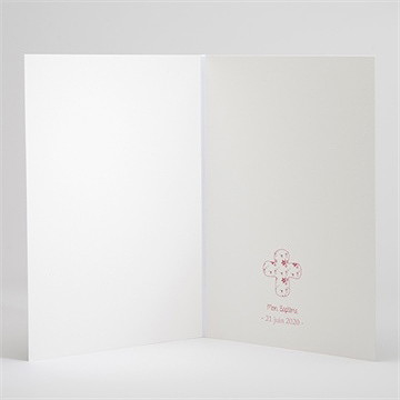 Livret de messe baptême jolie composition - Intérieur du livret