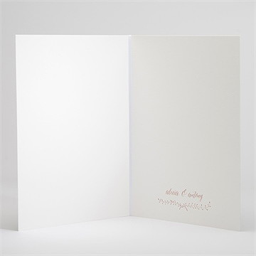 Livret de messe mariage célébration d'amour - Intérieur du livret