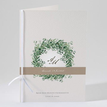 Livret de messe mariage ronde de bonheur