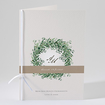 Livret de messe mariage ronde de bonheur