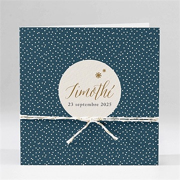 Faire-part naissance 100% pois!