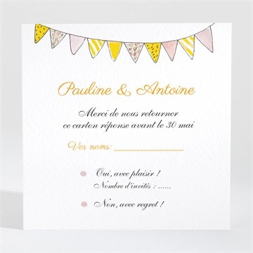 Carton réponse mariage connivence