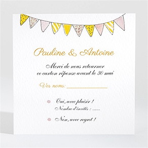 Carton réponse mariage connivence