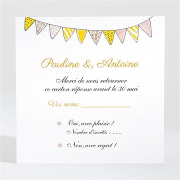 Carton réponse mariage connivence
