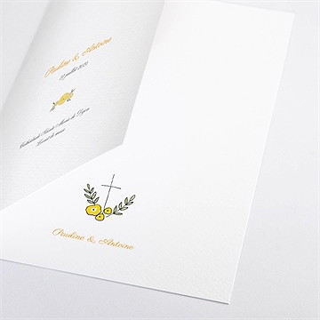 Livret de messe mariage connivence - Détail du livret