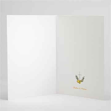 Livret de messe mariage connivence - Intérieur du livret