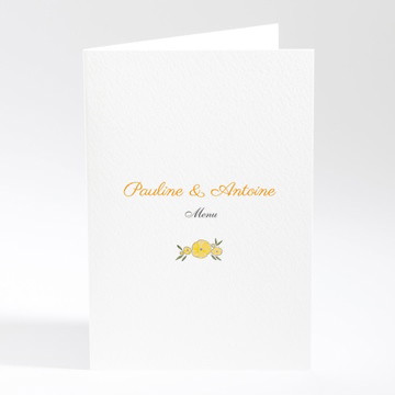 Menu mariage connivence