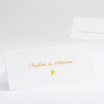 Marque-place mariage connivence