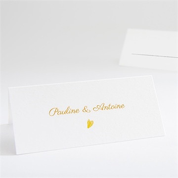 Marque-place mariage connivence