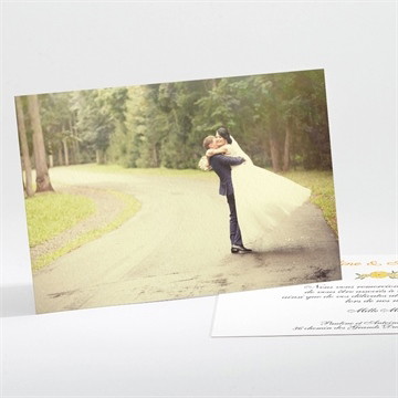 Remerciement mariage connivence