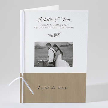 Livret de messe mariage amour toujours