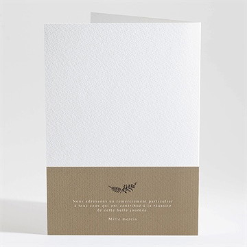 Livret de messe mariage amour toujours - Dos du livret