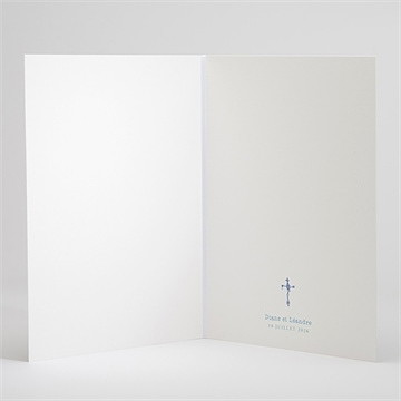 Livret de messe mariage perle d'aquarelle - Intérieur du livret