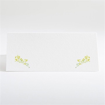 Marque-place mariage bucolique - Dos du marque-place