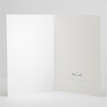 Livret de messe mariage avec programme - Intérieur du livret