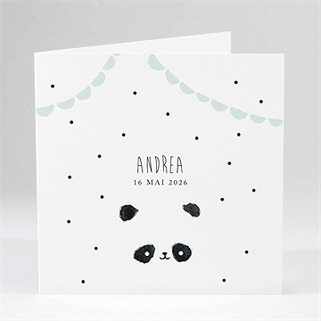 Faire-part naissance mon joli panda