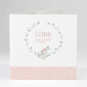 Faire-part naissance elle