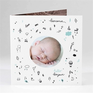 Faire-part naissance mon musicien