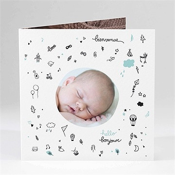 Faire-part naissance mon musicien