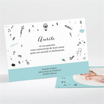 Remerciement naissance mon musicien