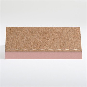 Marque-place mariage lierre grimpant - Dos du marque-place