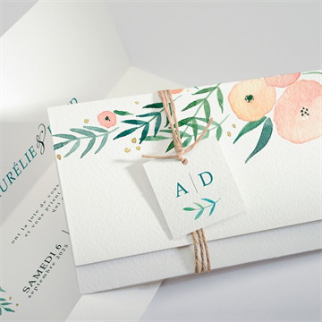 Faire-part mariage printemps!