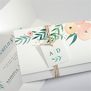 Faire-part mariage printemps!