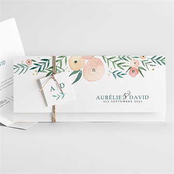 Faire-part mariage printemps! - Faire-part entier