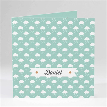 Faire-part naissance nos petits nuages