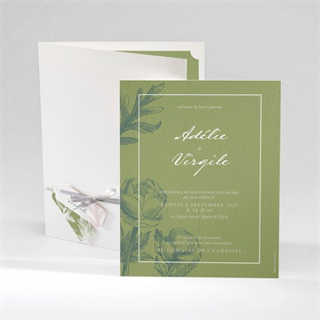 Faire-part mariage intemporel
