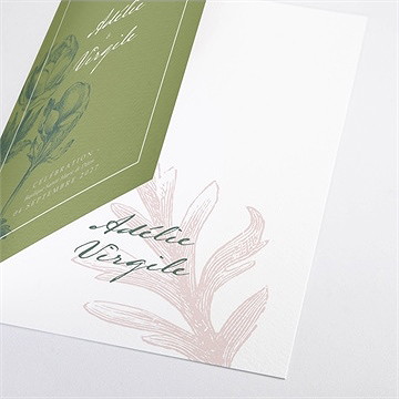 Livret de messe mariage intemporel - Détail du livret