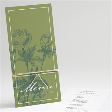 Menu mariage intemporel