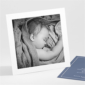 Faire-part naissance le voici